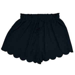 SHEIN Curve Scallop Hem Shorts 1XL